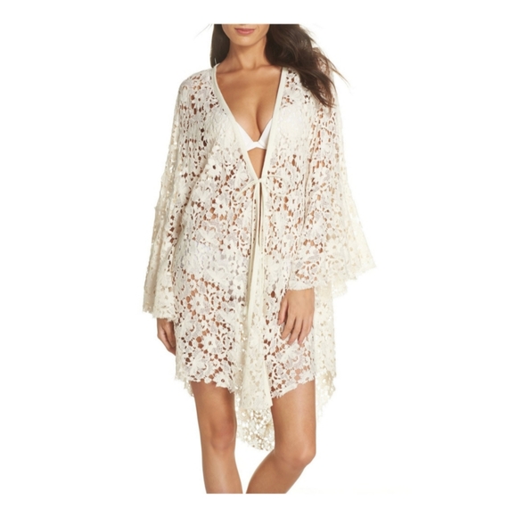 Free People Intimately Move Over Lace Robe L